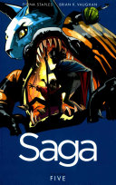 Saga Brian K. Vaughan Book Cover