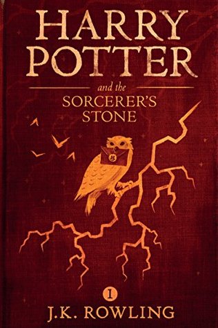 Harry Potter and the Sorcerer's Stone J.K. Rowling Book Cover