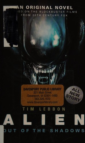 Alien: Out of the Shadows Tim Lebbon Book Cover