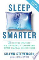 Sleep Smarter Shawn Stevenson Book Cover
