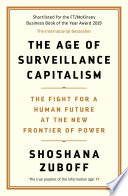 The Age of Surveillance Capitalism Shoshana Zuboff Book Cover