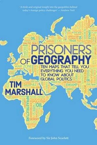 Prisoners of Geography Tim Marshall Book Cover