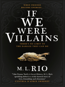 If We Were Villains M.L. Rio Book Cover