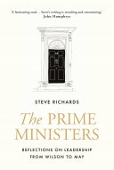 The Prime Ministers Steve Richards Book Cover