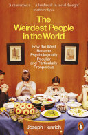 The Weirdest People in the World Joseph Henrich Book Cover