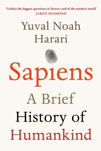Sapiens A Brief History of Humankind Yuval Noah Harari Book Cover