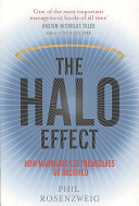 The Halo Effect Philip M. Rosenzweig Book Cover