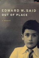 Out of Place Edward W. Said Book Cover