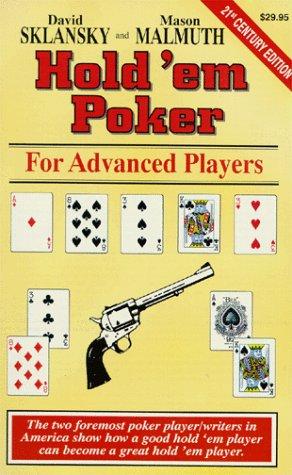 Hold'Em Poker for Advanced Players (Advance Player) David Sklansky Book Cover