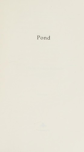 Pond Claire-Louise Bennett Book Cover