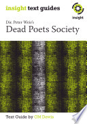 Dir. Peter Weir's Dead Poets Society  Book Cover