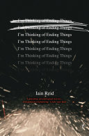 I'm Thinking of Ending Things Iain Reid Book Cover