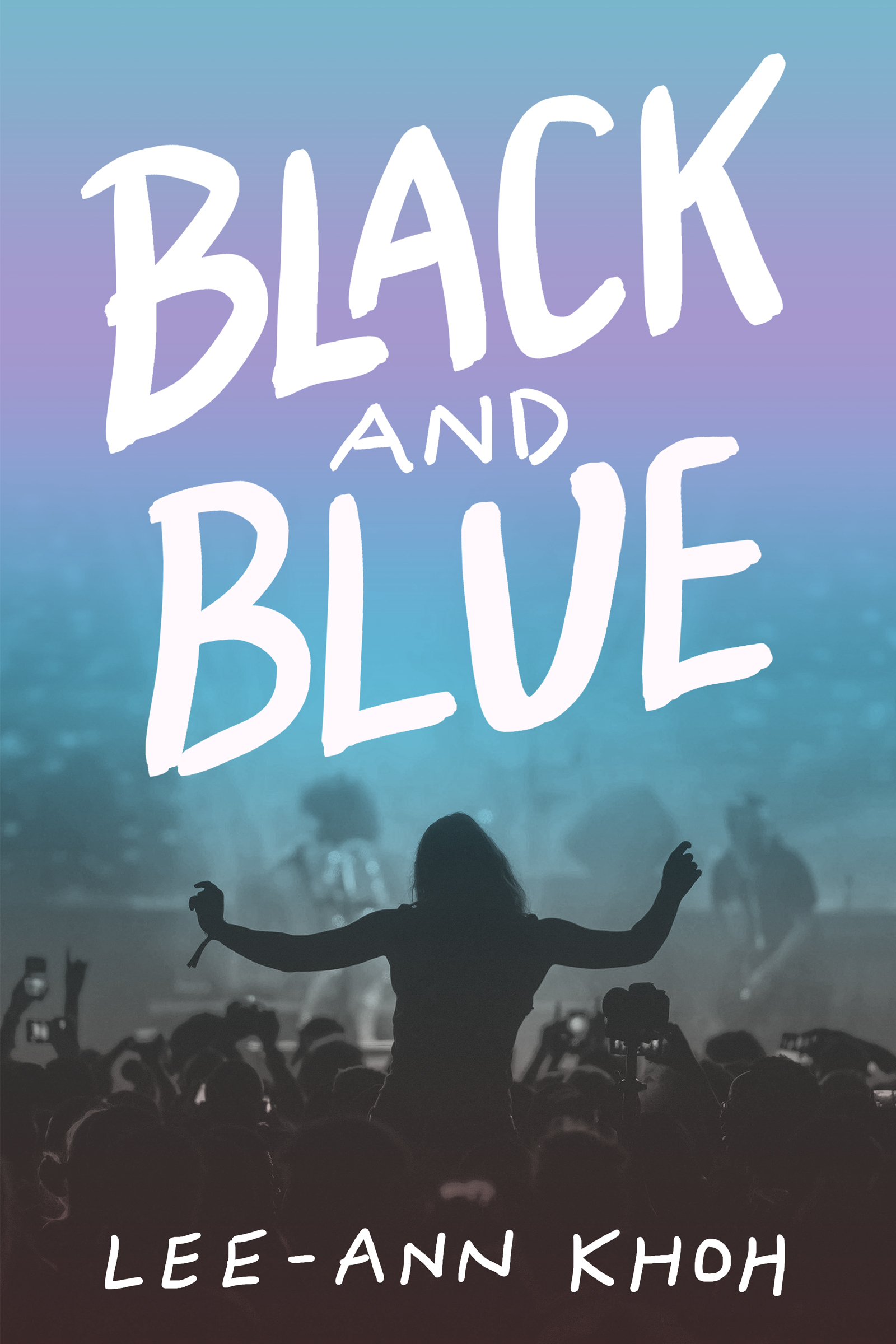 Black and Blue LEE-ANN. KHOH Book Cover