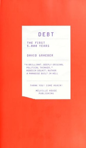 Debt David Graeber Book Cover