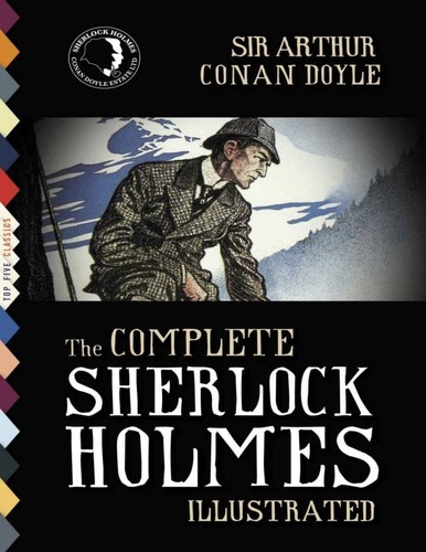 The Complete Sherlock Holmes Arthur Conan Doyle Book Cover