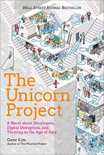 The Unicorn Project Gene Kim Book Cover