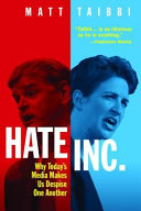 Hate Inc Matt Taibbi Book Cover