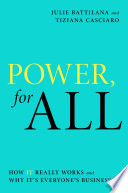 Power, for All Julie Battilana Book Cover