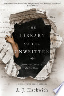 The Library of the Unwritten A. J. Hackwith Book Cover
