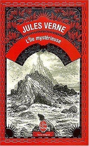 L'Ile Mystérieuse Jules Verne Book Cover