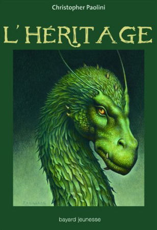 L'héritage Christopher Paolini Book Cover