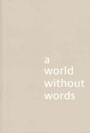 World Without Words Jasper Morrison Book Cover