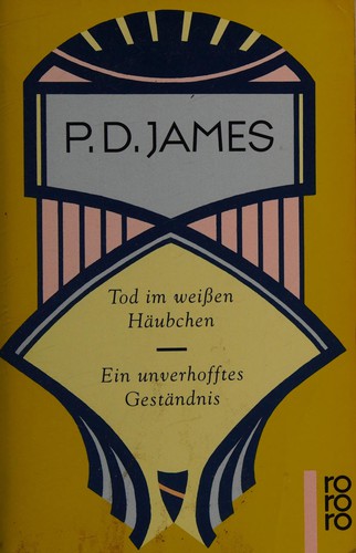Tod Im Weissen Häubchen P. D. James Book Cover