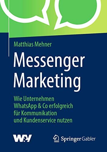 Messenger Marketing Matthias Mehner Book Cover