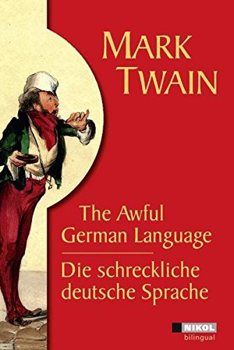 The Awful German Language Mark Twain Book Cover