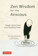 Zen Wisdom for the Anxious Shinsuke Hosokawa Book Cover