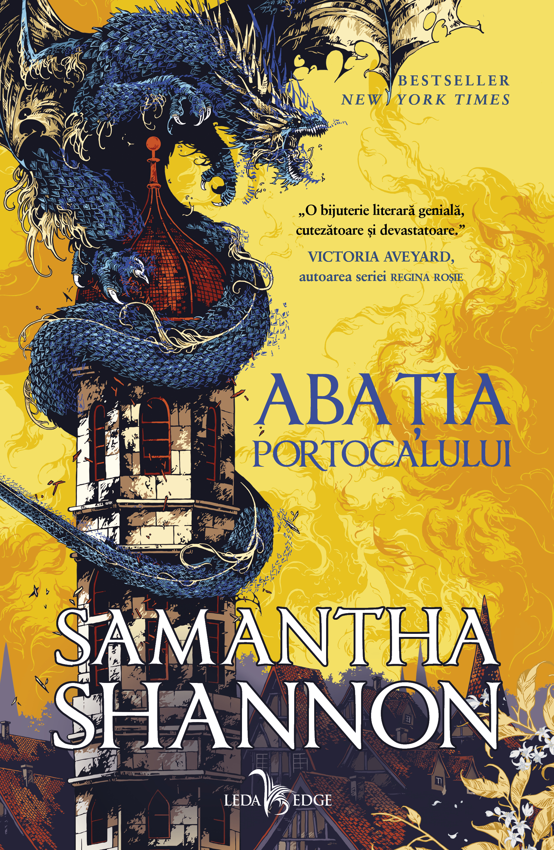 Abația Portocalului Samantha Shannon Book Cover