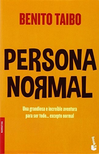 Persona Normal Benito Taibo Book Cover