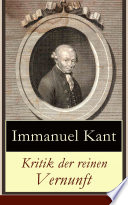 Kritik Der Reinen Vernunft Immanuel Kant Book Cover