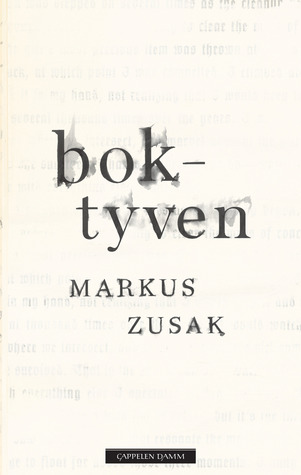 Boktyven Markus Zusak Book Cover