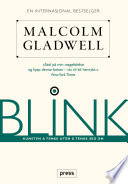 Blink Malcolm Gladwell Book Cover