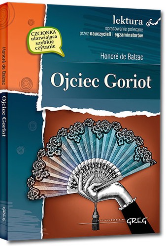Ojciec Goriot Honoré de Balzac Book Cover