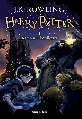 Harry Potter I Kamie Filozoficzny J. K. Rowling Book Cover