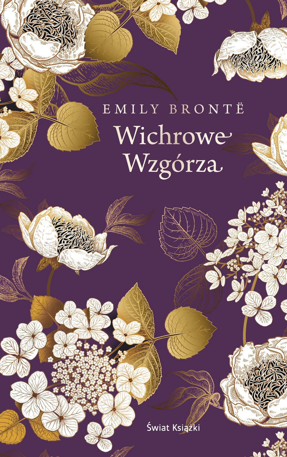 Wichrowe Wzgórza Emily Brontë Book Cover