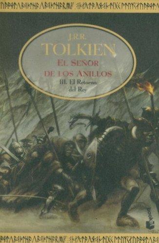 El Retorno Del Rey J.R.R. Tolkien Book Cover