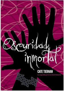 Amor Inmortal 2. Oscuridad Inmortal Cate Tiernan Book Cover