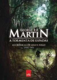 A Tormenta De Espadas George R. R. Martin Book Cover