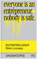 Entreprecariat Geert Lovink Book Cover