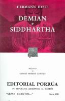 Demian / Siddhartha Hermann Hesse Book Cover