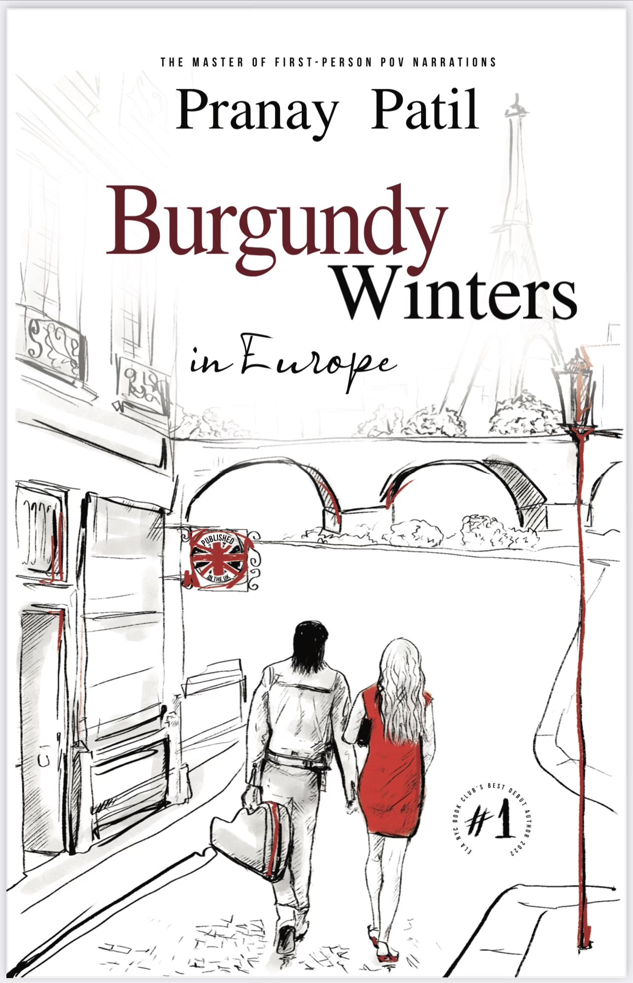 Burgundy Winters: in Europe Pranay Patil Book Cover