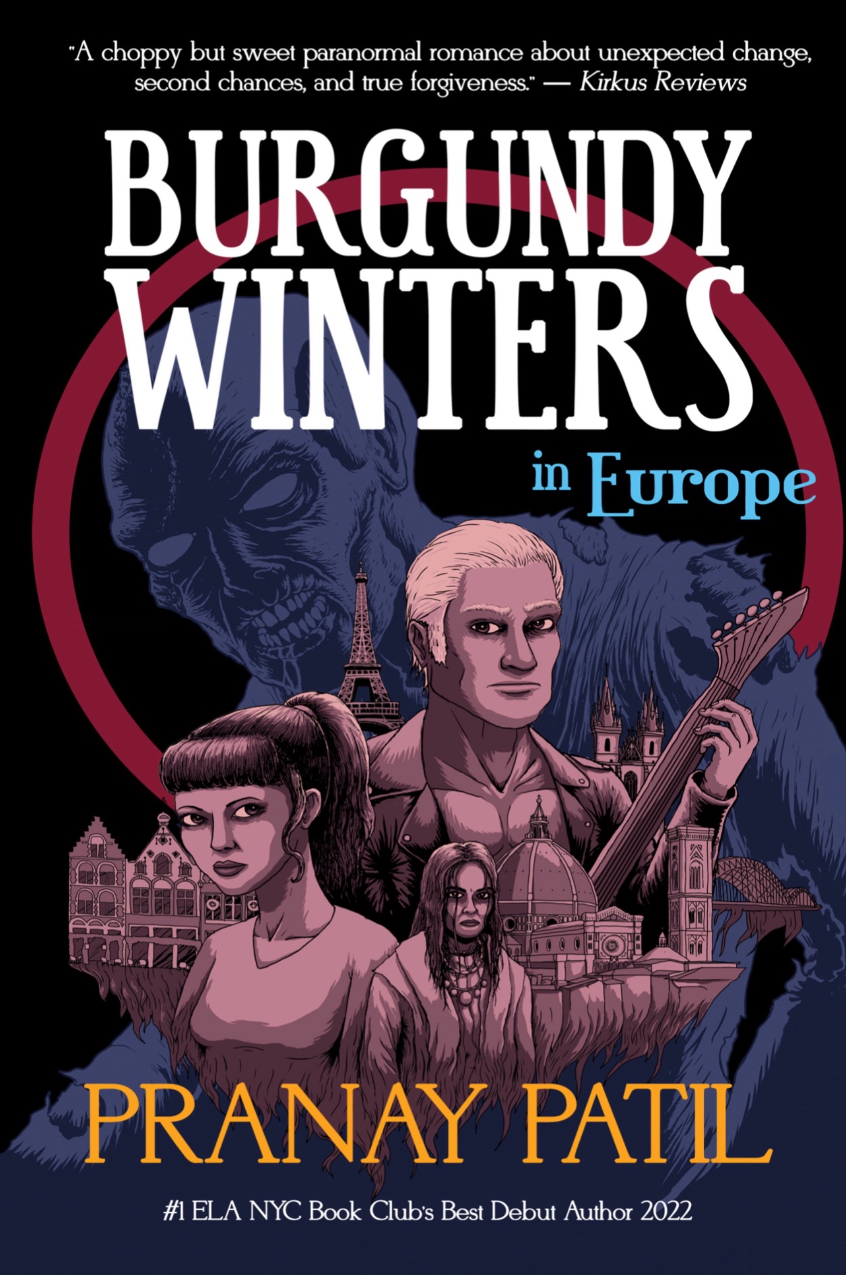 Burgundy Winters: in Europe Pranay Patil Book Cover