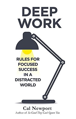 Deep Work Cal Newport Book Cover