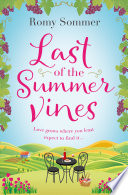Last of the Summer Vines Romy Sommer Book Cover