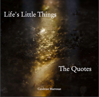 Life's Little Things: The Quotes Cendrine Marrouat Book Cover