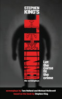 Stephen King's Thinner Tom Holland Book Cover