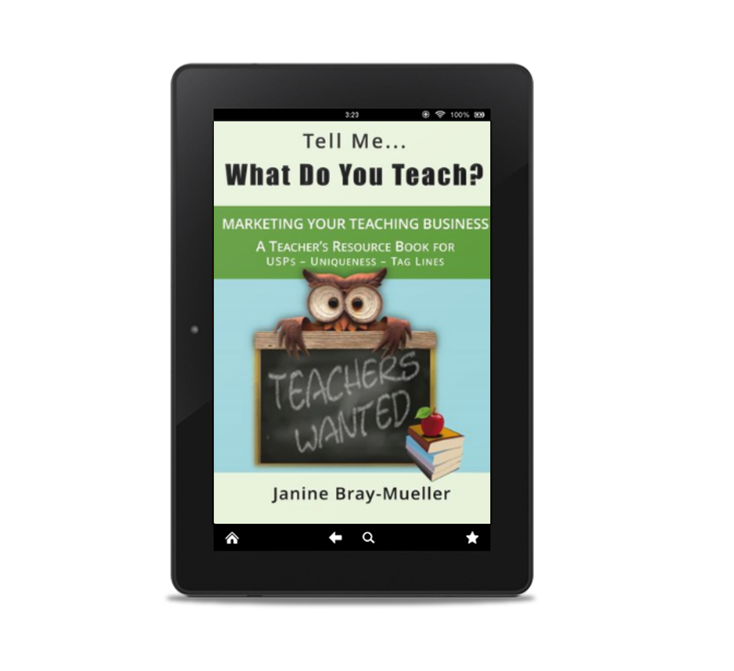 Tell Me... What Do You Teach? Janine Bray-Mueller Book Cover